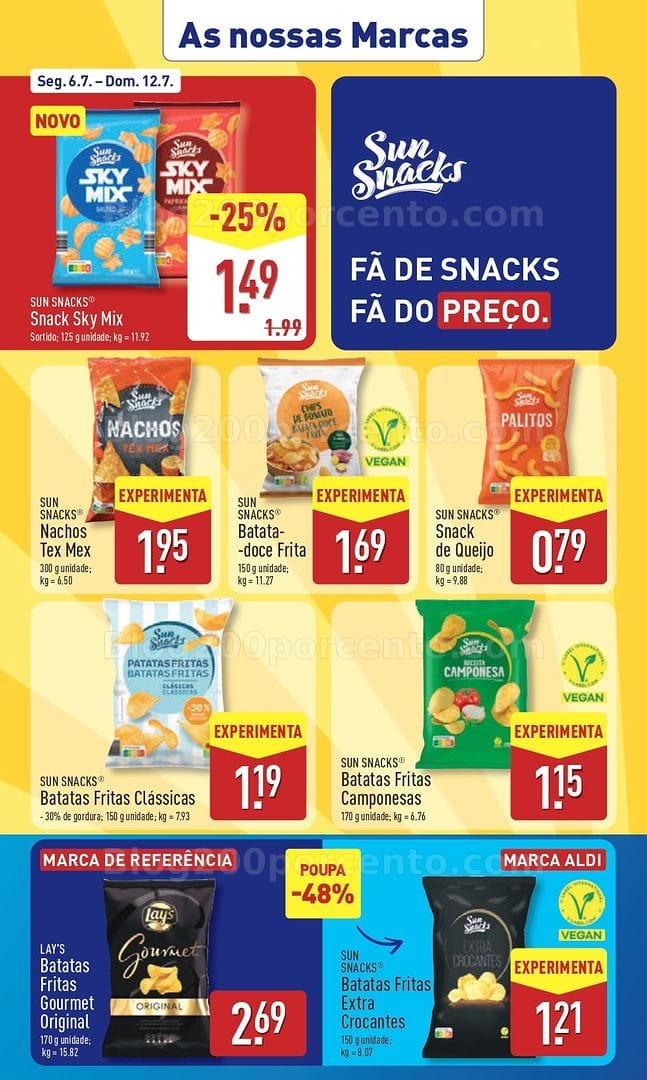 Antevisão Folheto ALDI Promoções de 6 a 12 julho
